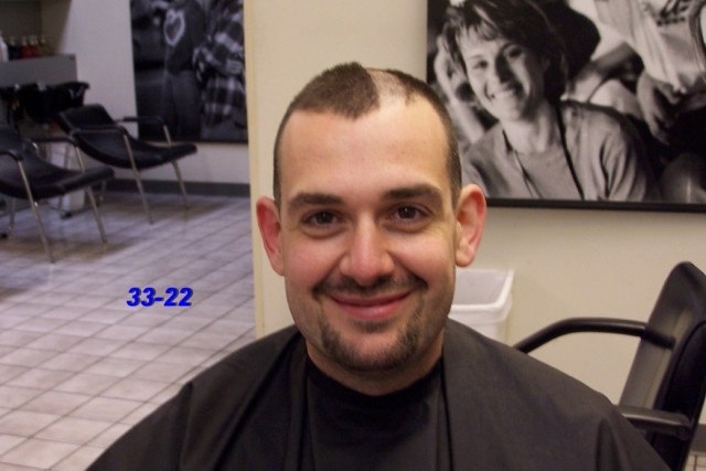 Chris Reeder learns to never be the first one to fall asleep... or the hair clippers will get you.