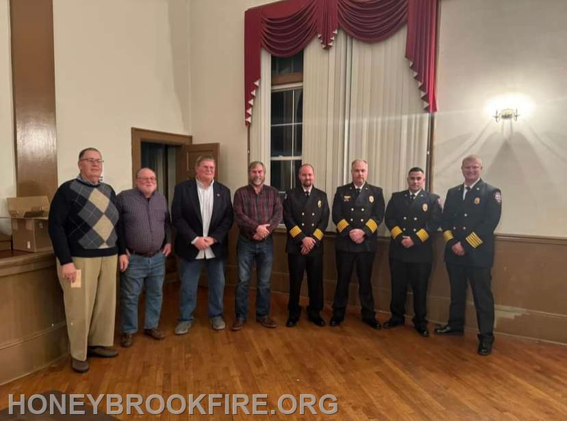 Past Fire Chiefs in Attendance 